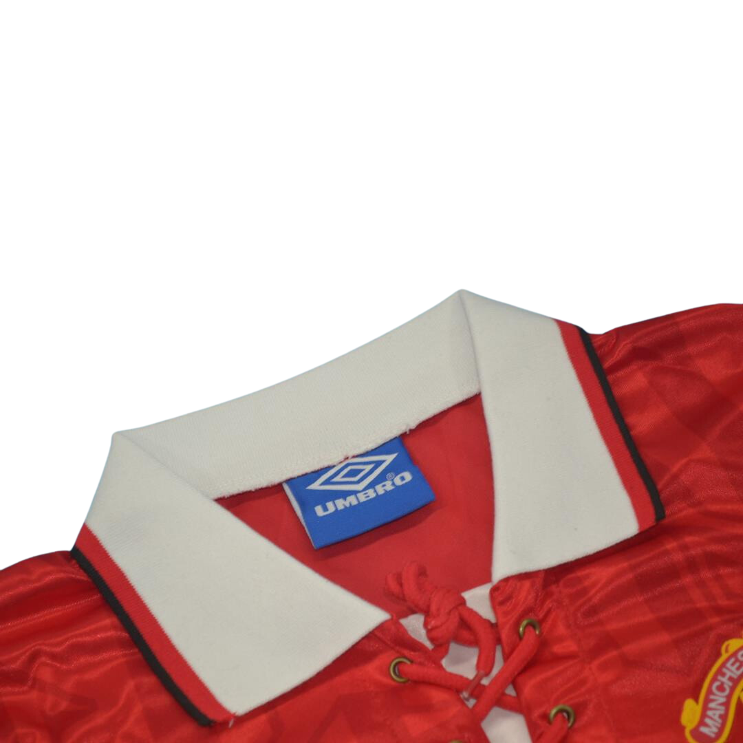 Camisa Manchester United Home 92/94 - Versão Retrô "Cantona" Nº 7 - Imagem 3
