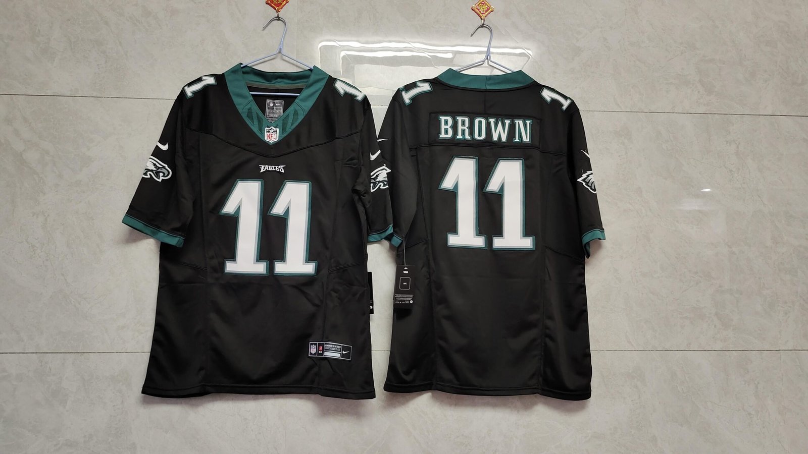 Camisa NFL Philadelphia Eagles Vapor F.U.S.E. Limited Jersey Preta - Imagem 3