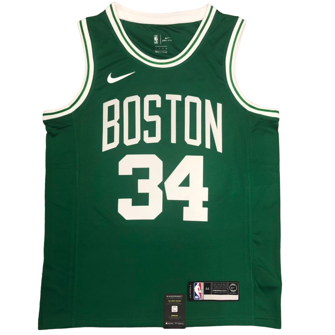 Regata NBA Boston Celtics Retrô Authentic Pierce 34 - Verde