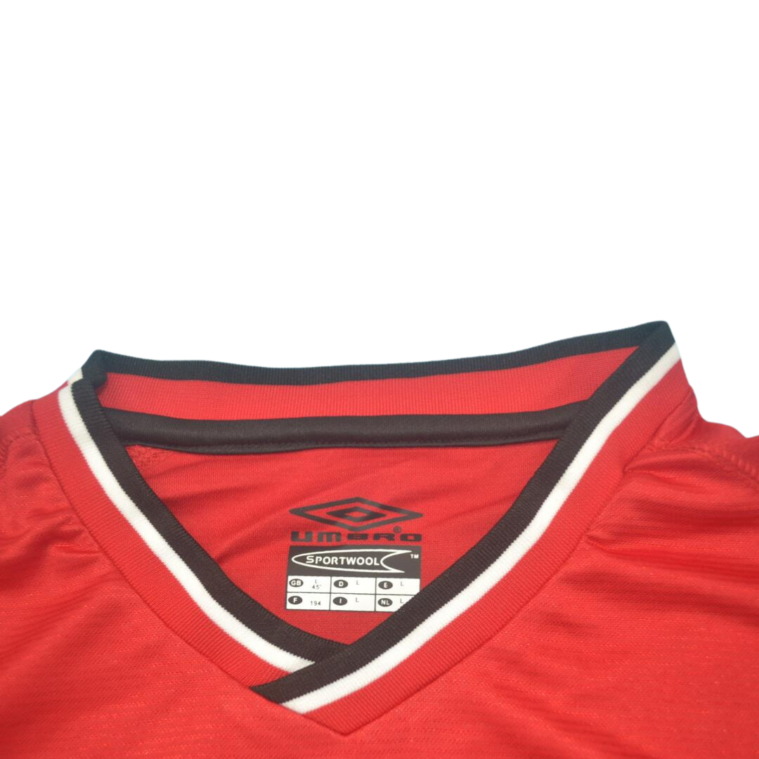 Camisa Manchester United Home 00/02 - Versão Retrô "Beckham" Nº 7 - Imagem 16