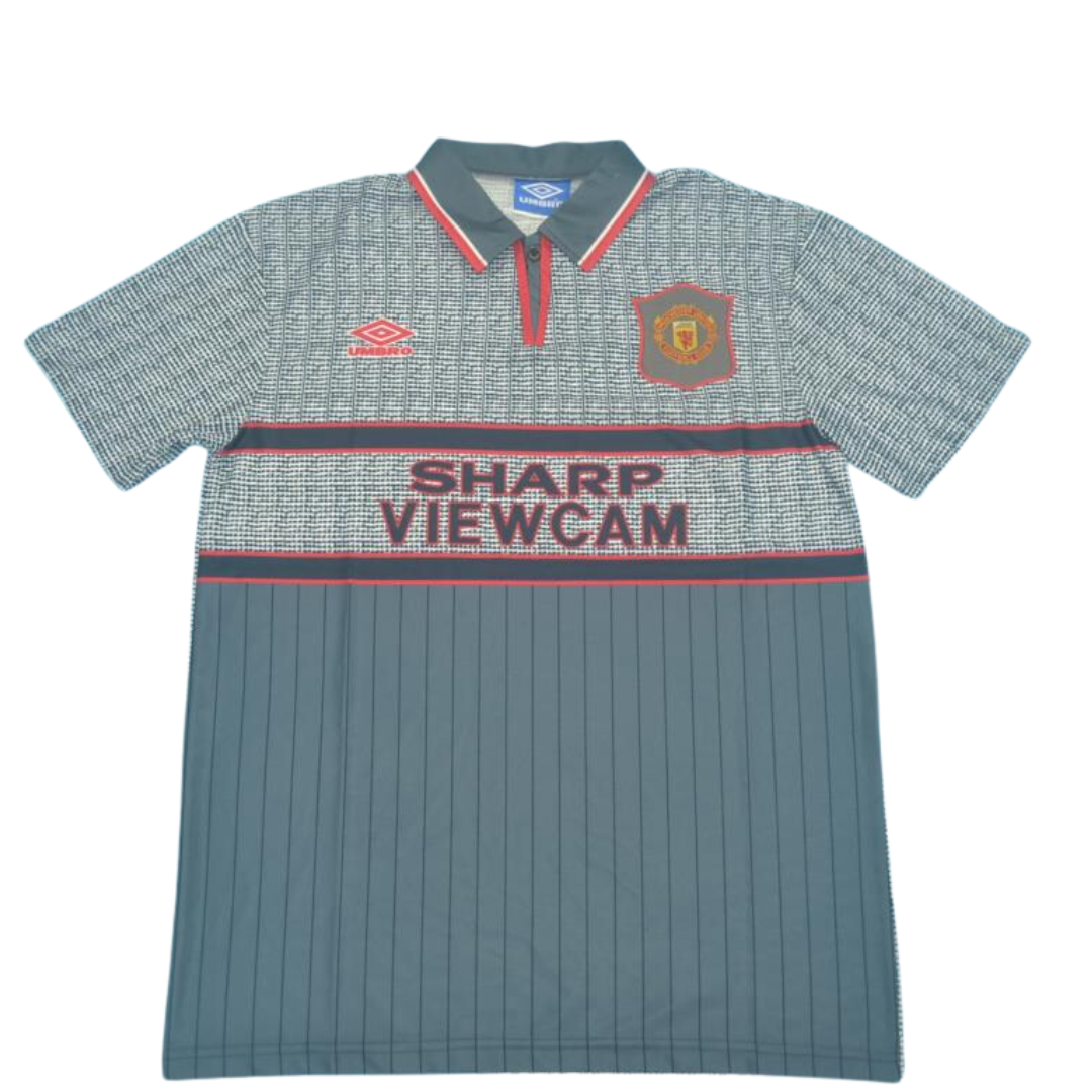 Camisa Manchester United Away 95/96 - Versão Retrô "Cantona" Nº 7 - Imagem 2