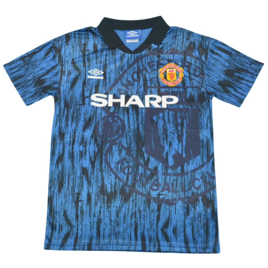 Camisa Manchester United Away 92/93 - Versão Retrô "Cantona" Nº 7 - Imagem 2