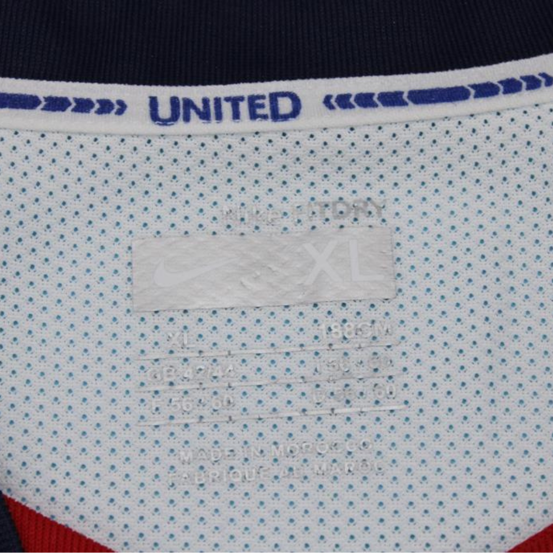 Camisa Manchester United Manga Longa Final Roma 2009 - Versão Retrô - Imagem 3