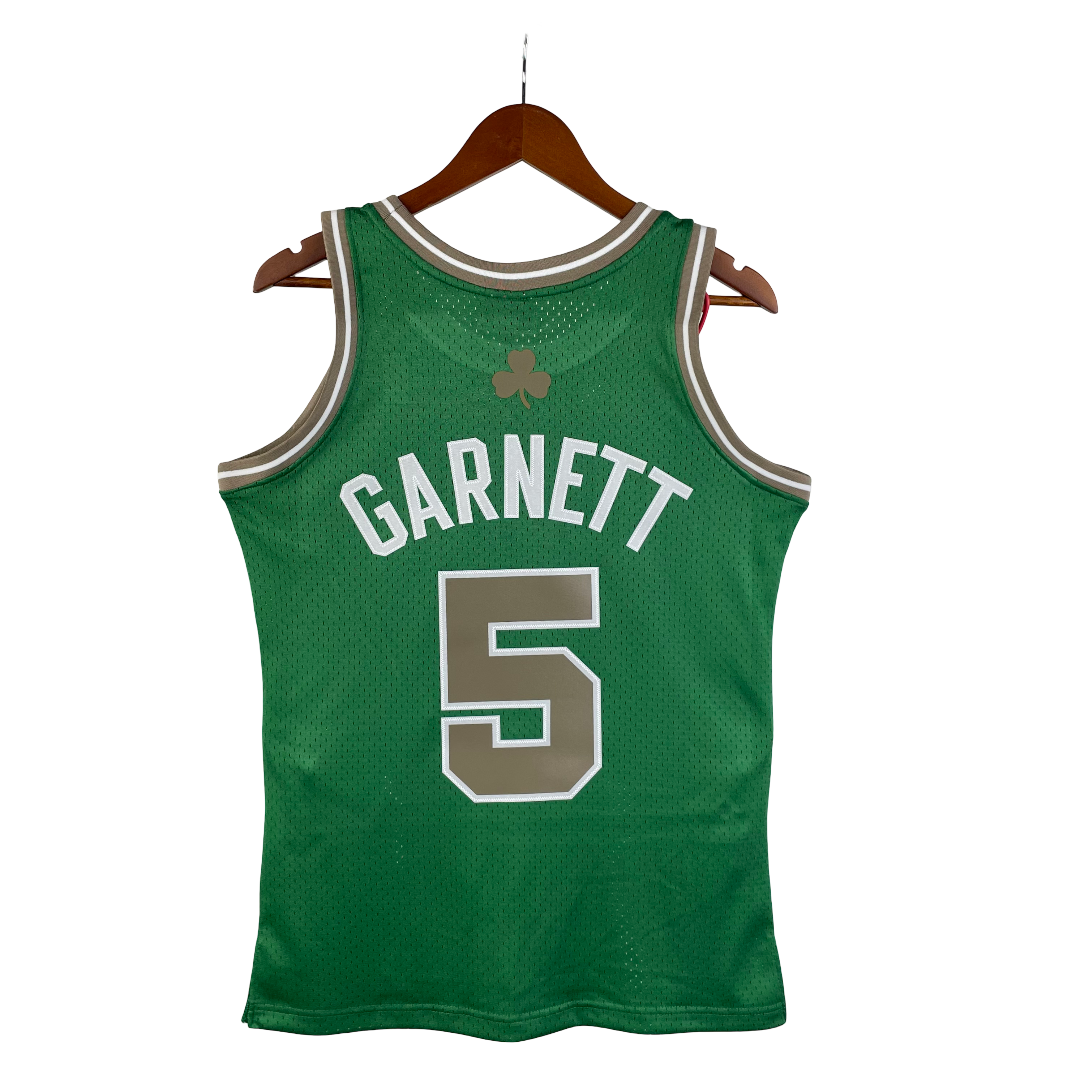 Regata NBA Boston Celtics Mitchell & Ness Authentic Garnett 5 - Verde - Imagem 2