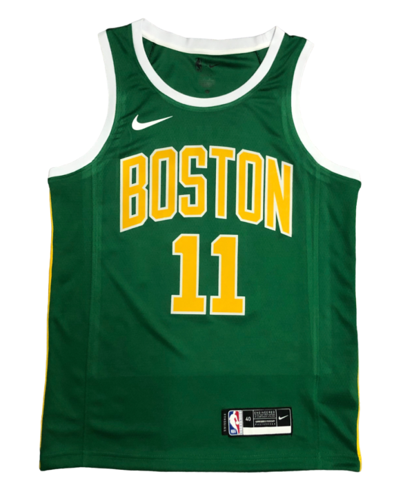 Regata NBA Boston Celtics Gold Authentic Irving 11 - Verde