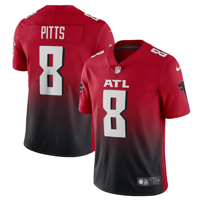 Camisa NFL Atlanta Falcons Vapor Limited Jersey Vermelha - Imagem 2