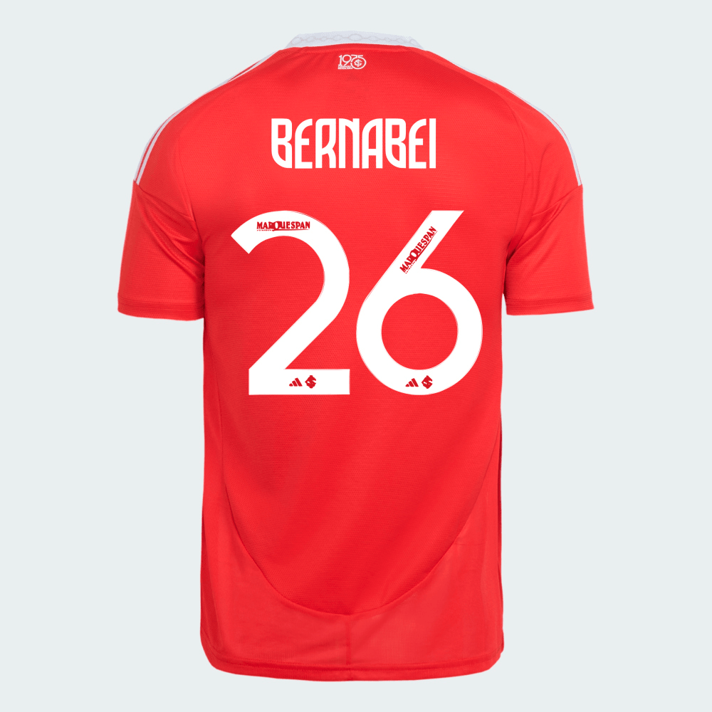 Camisa Internacional 2025/26 I - Bernabei N° 26