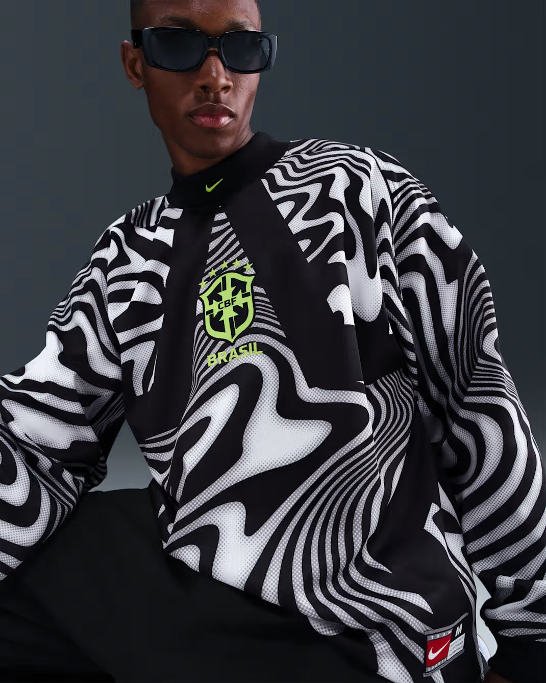 Camisa Brasil 2025/26 Goleiro Manga Longa - Imagem 2