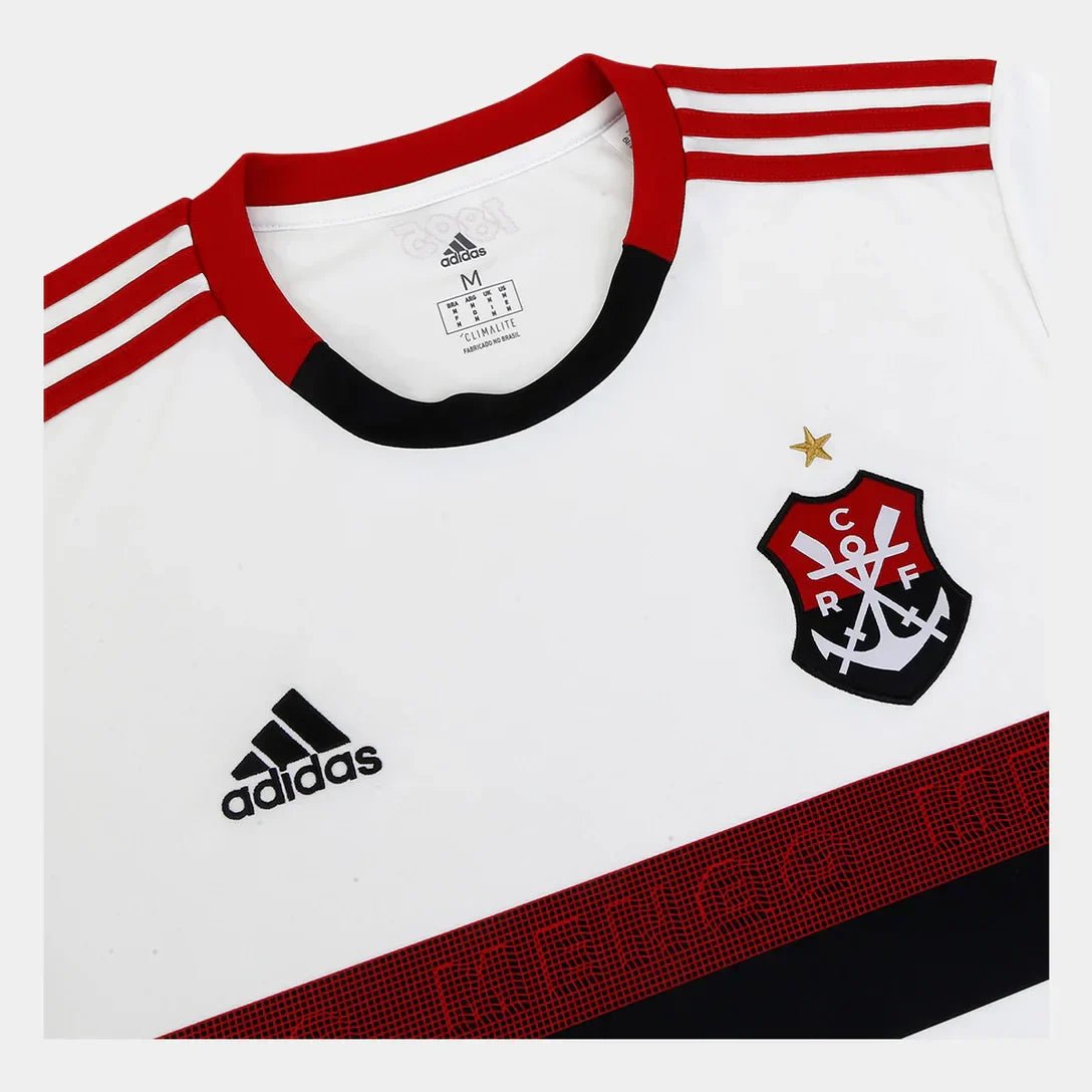 Camisa Flamengo Away Retro 2019/20 - Branco - Imagem 2