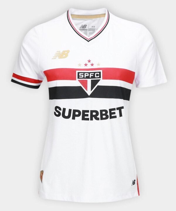 Camisa Feminina São Paulo 2025/26 I