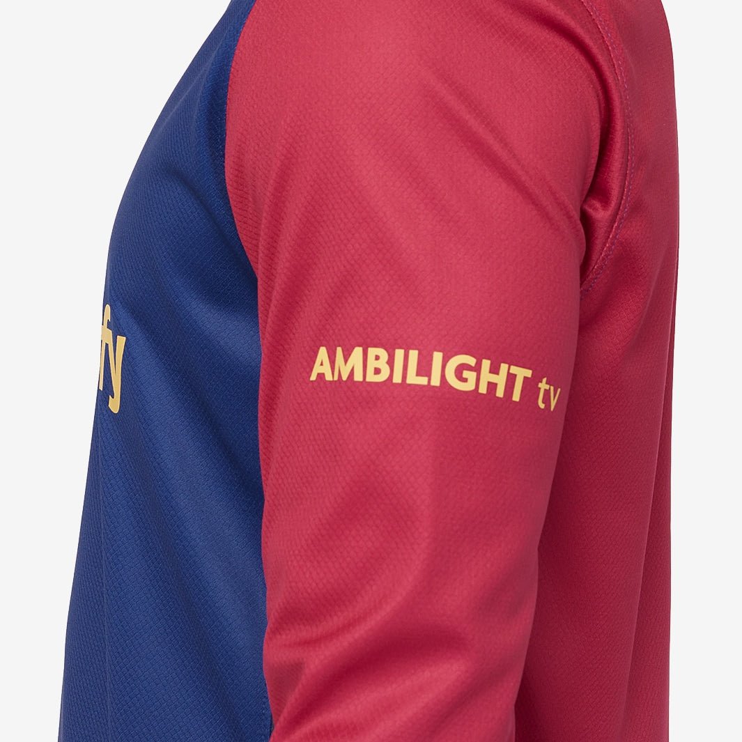Camisa Barcelona Manga Longa Home 24/25 - Versão Retrô - Imagem 4