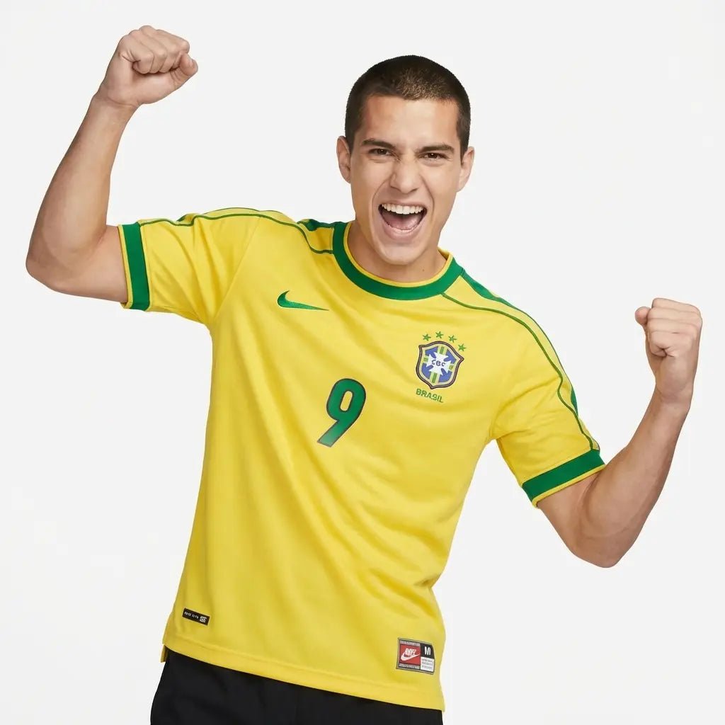 Camisa Retrô Seleção Brasileira I 1998