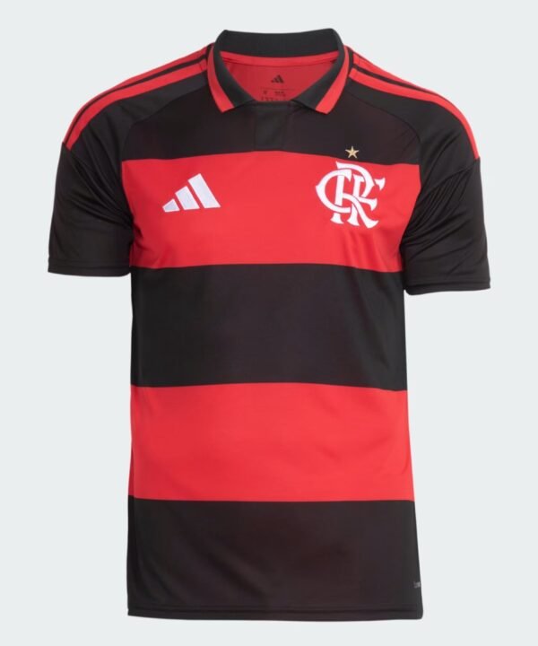 [PRÉ-VENDA] Camisa Flamengo I 2026/27 Torcedor Masculina - Vermelho+Preto