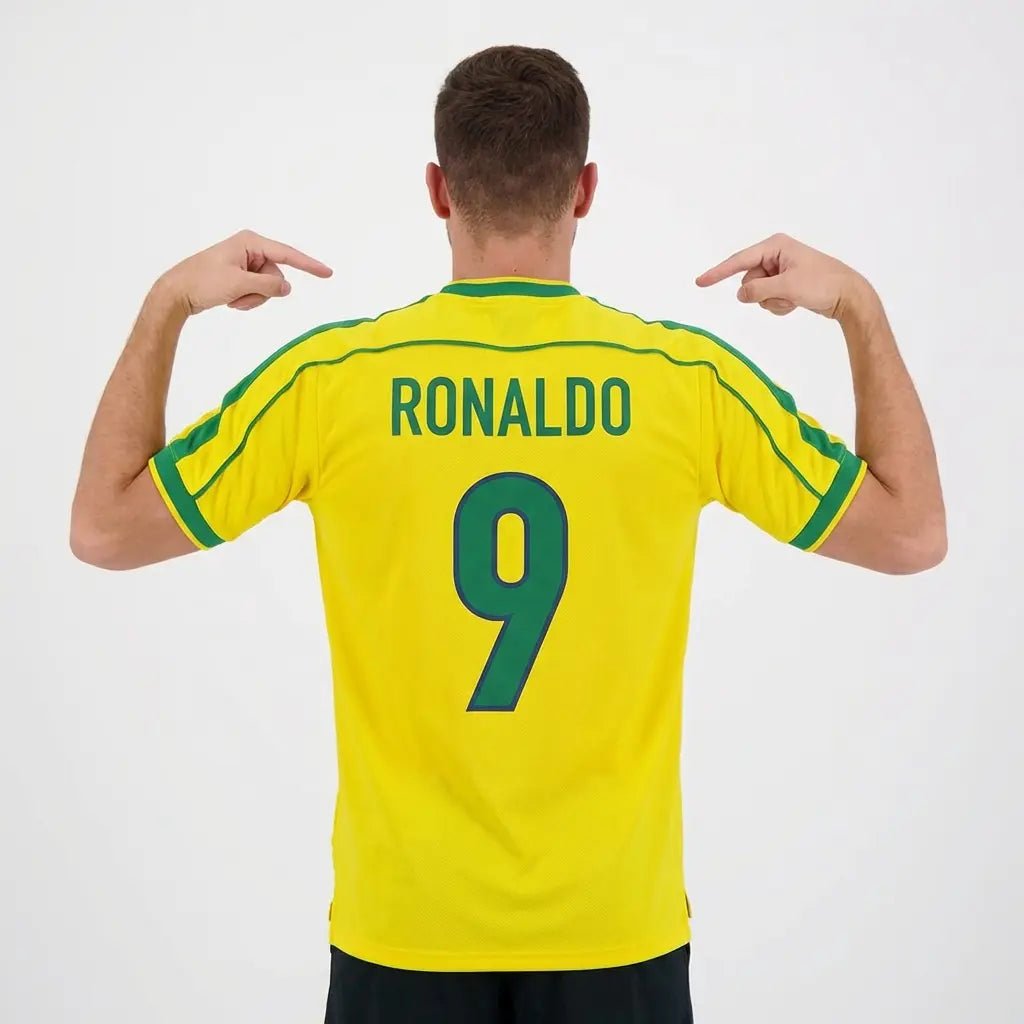 Camisa Retrô Seleção Brasileira I 1998 - Imagem 2