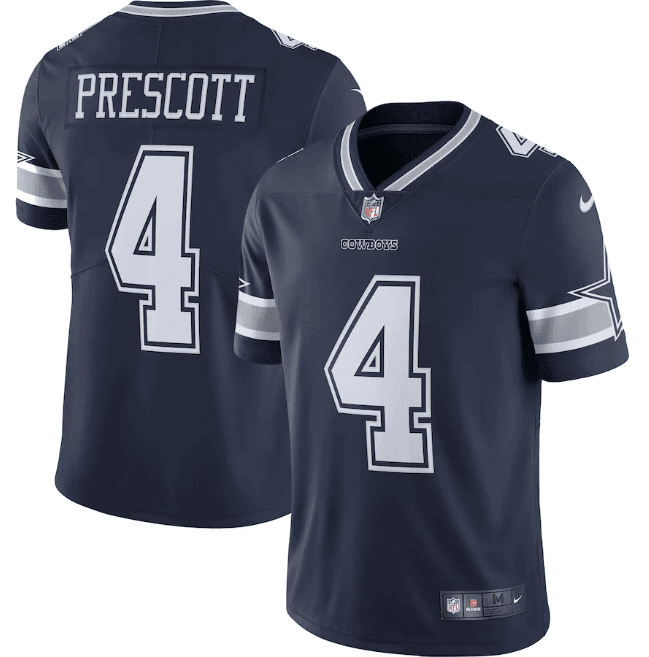 Camisa NFL Dallas Cowboys Vapor Limited Jersey Azul - Imagem 2