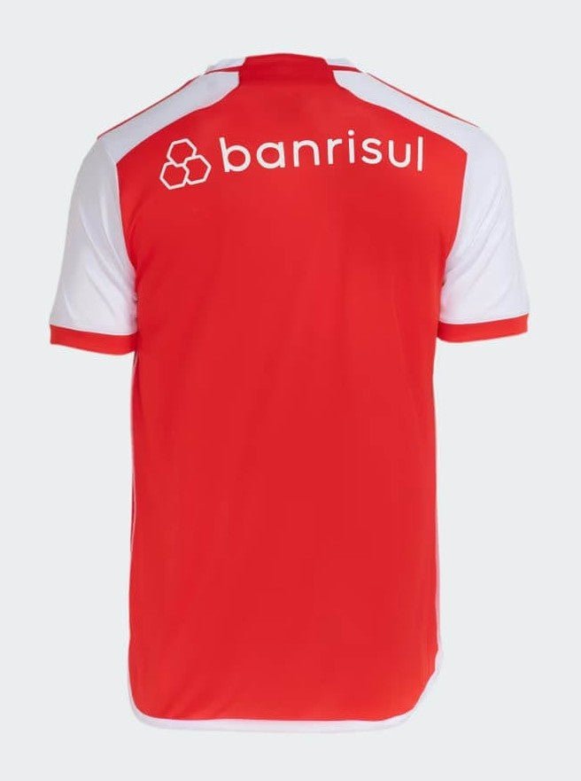 Camisa Internacional Home 2024/25 s/n Torcedor Masculino - Branca e Vermelha - Imagem 2