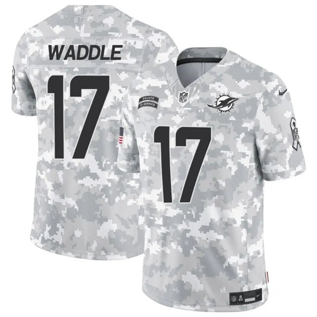Camisa NFL Miami Dolphins Vapor F.U.S.E. Limited Salute To Service 2024 - Imagem 2
