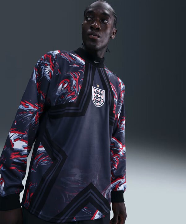 Camisa Inglaterra 2025/26 Goleiro Manga Longa
