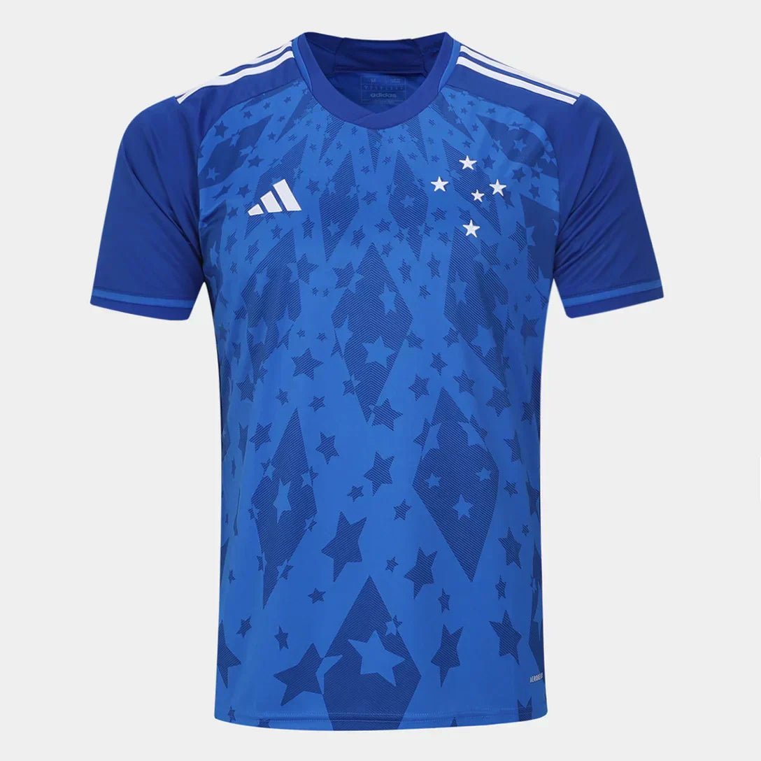 Camisa Cruzeiro 24/25 Home Torcedor - Azul e Branca