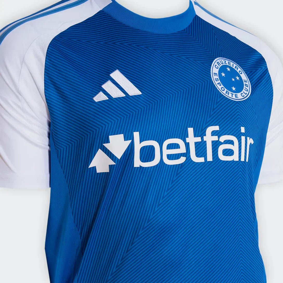 Camisa Cruzeiro 2025/26 I L. VILLALBA N° 25 - Imagem 3