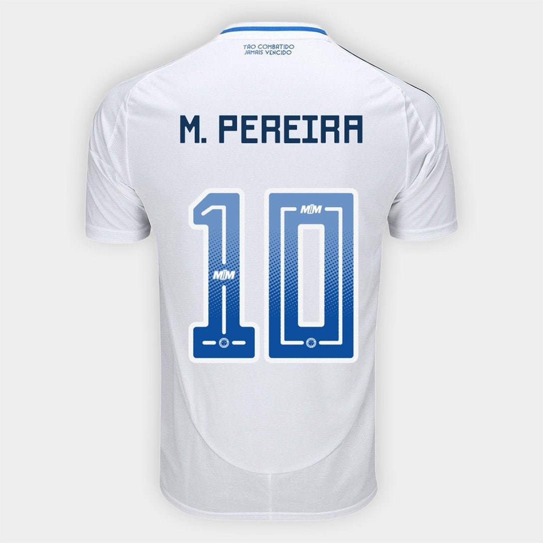 Camisa Cruzeiro 2025/26 II M. PEREIRA N° 10