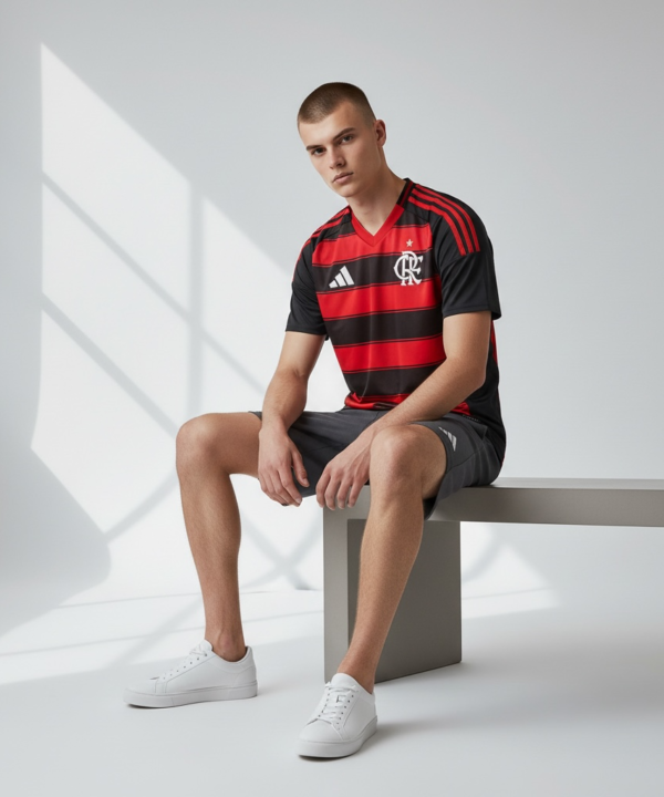 Camisa Flamengo I 25/26 - Torcedor Masculina