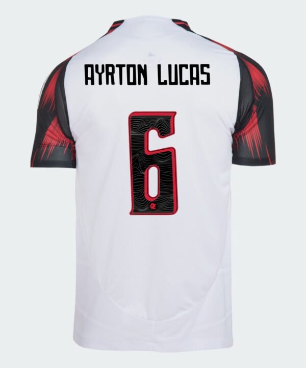 Camisa Flamengo 2025/26 II AYRTON LUCAS N° 6