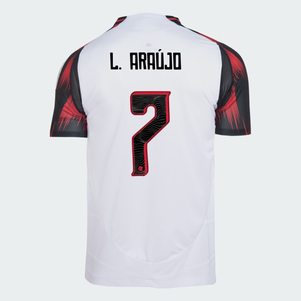 Camisa Flamengo 2025/26 II DE L. ARAÚJO N° 7