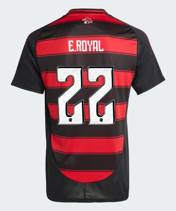 Camisa Flamengo 2025/26 I E. ROYAL N° 22