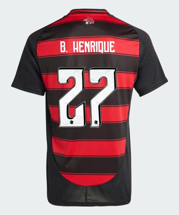 Camisa Flamengo 2025/26 I B. HENRIQUE N° 27