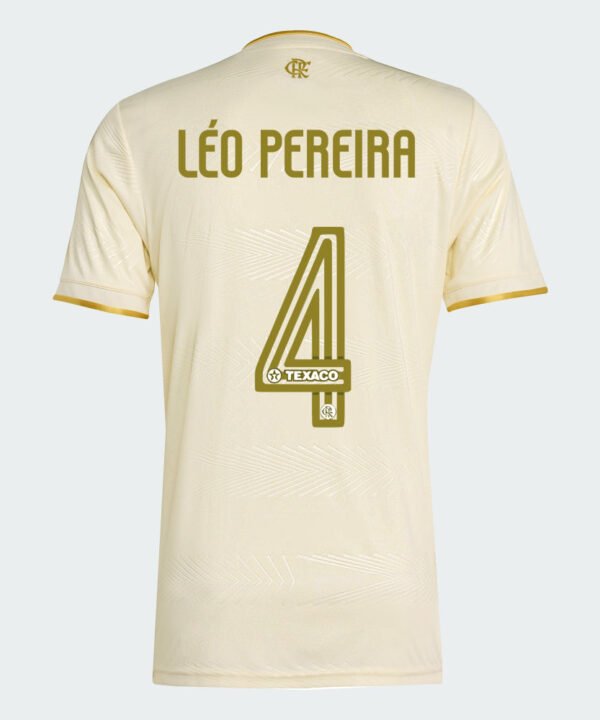 Camisa Flamengo 2025/26 III Léo Pereira N° 4