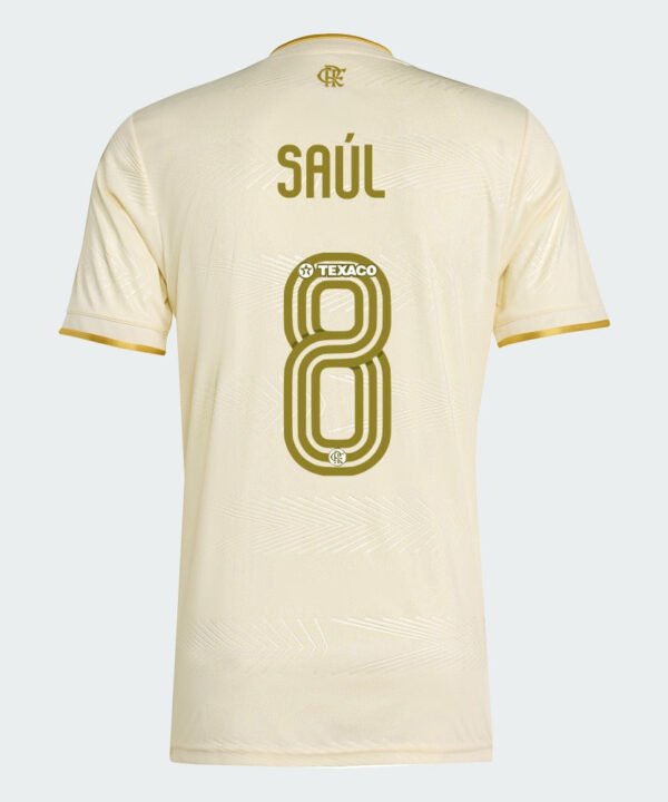 Camisa Flamengo 2025/26 III SAÚL N° 8