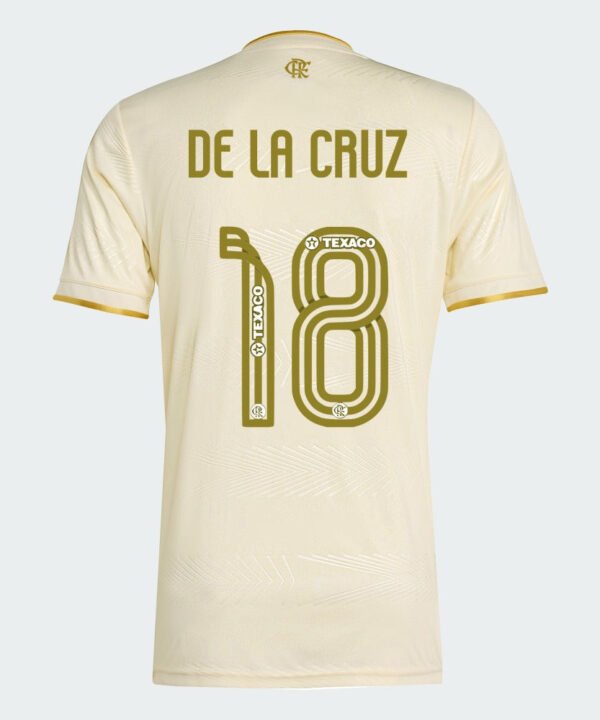 Camisa Flamengo 2025/26 III DE LA CRUZ N° 18