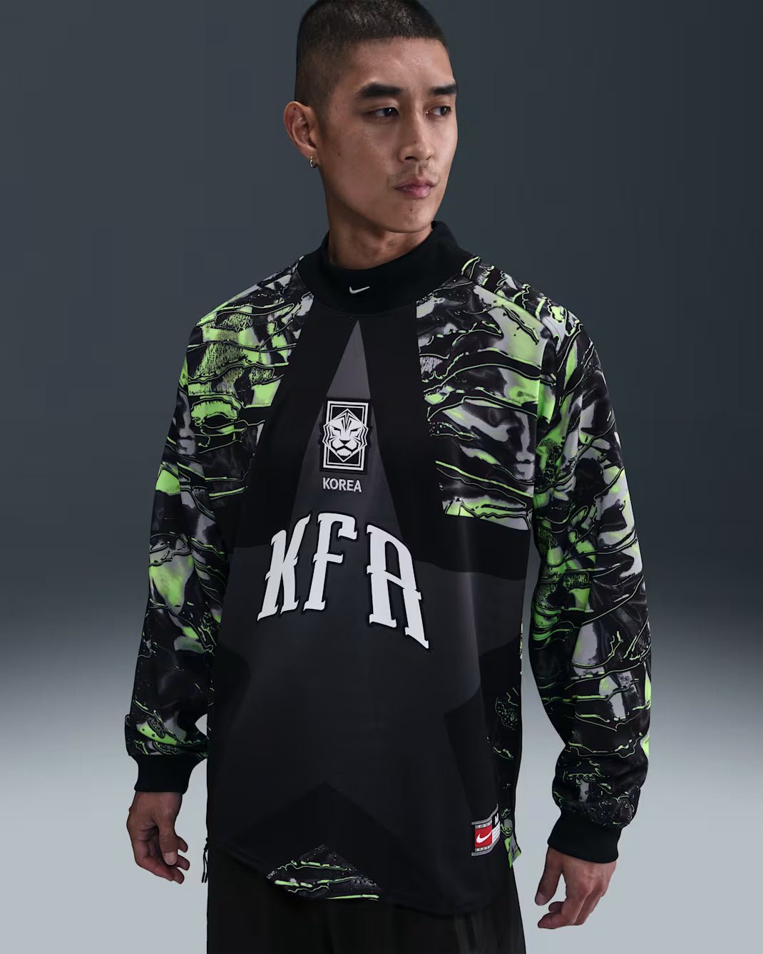Camisa Coreia do Sul 2025/26 Goleiro Manga Longa