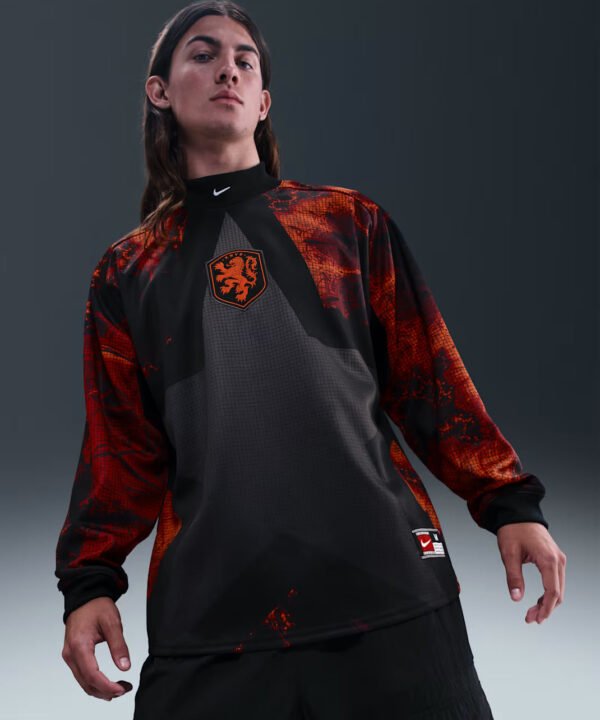 Camisa Holanda 2025/26 Goleiro Manga Longa