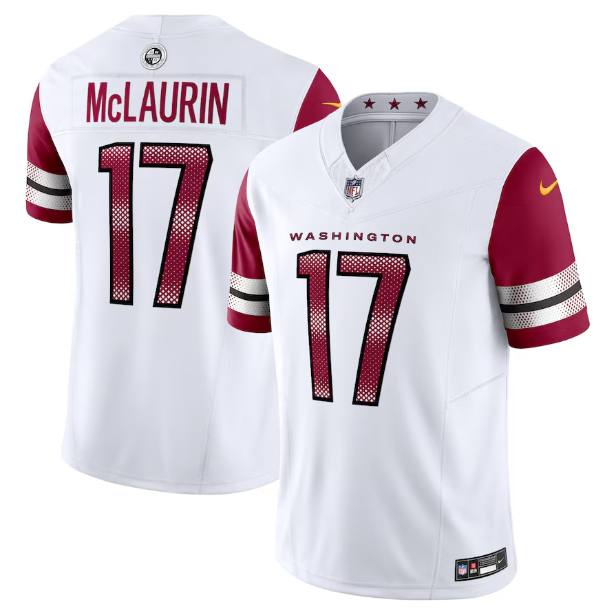 Camisa NFL Washington Commanders Vapor F.U.S.E. Limited Jersey Branca - Imagem 2