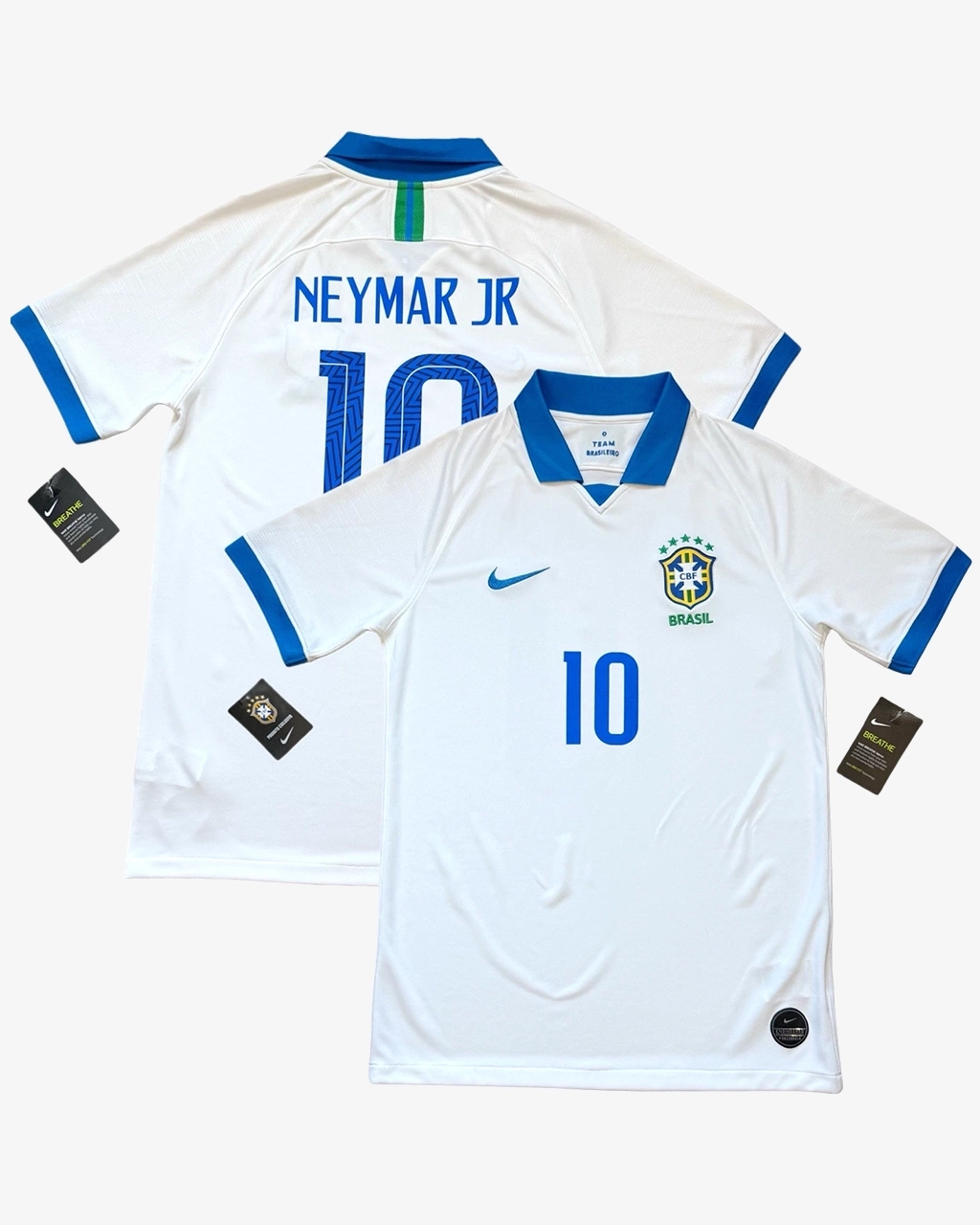 Camisa Seleção Brasileira Copa América 19/20 Torcedor Masculina - Branco