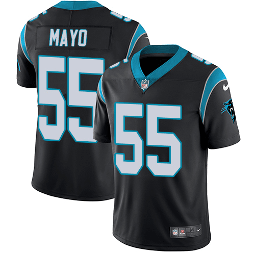 Camisa NFL Carolina Panthers Vapor Limited Jersey Preta - Imagem 4