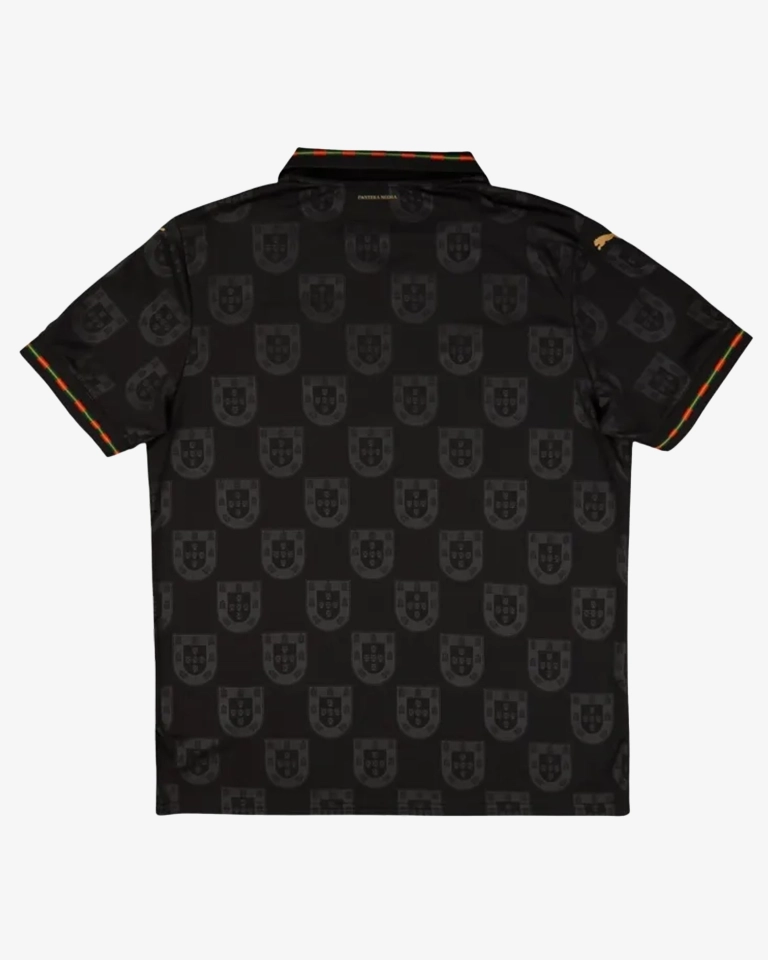 Camisa Seleção Portugal Pantera Negra 2026/27 Torcedor Preta - Imagem 2