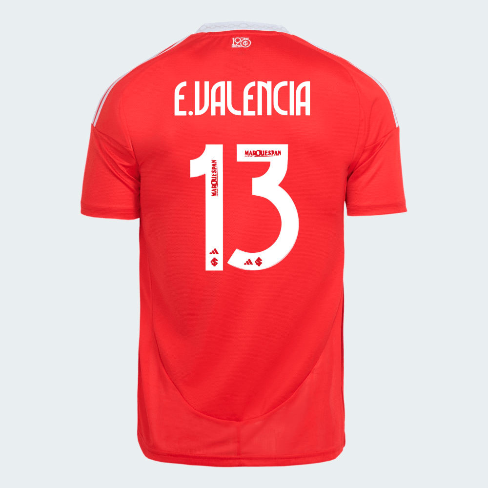 Camisa Internacional 2025/26 I - E. Valencia N° 13