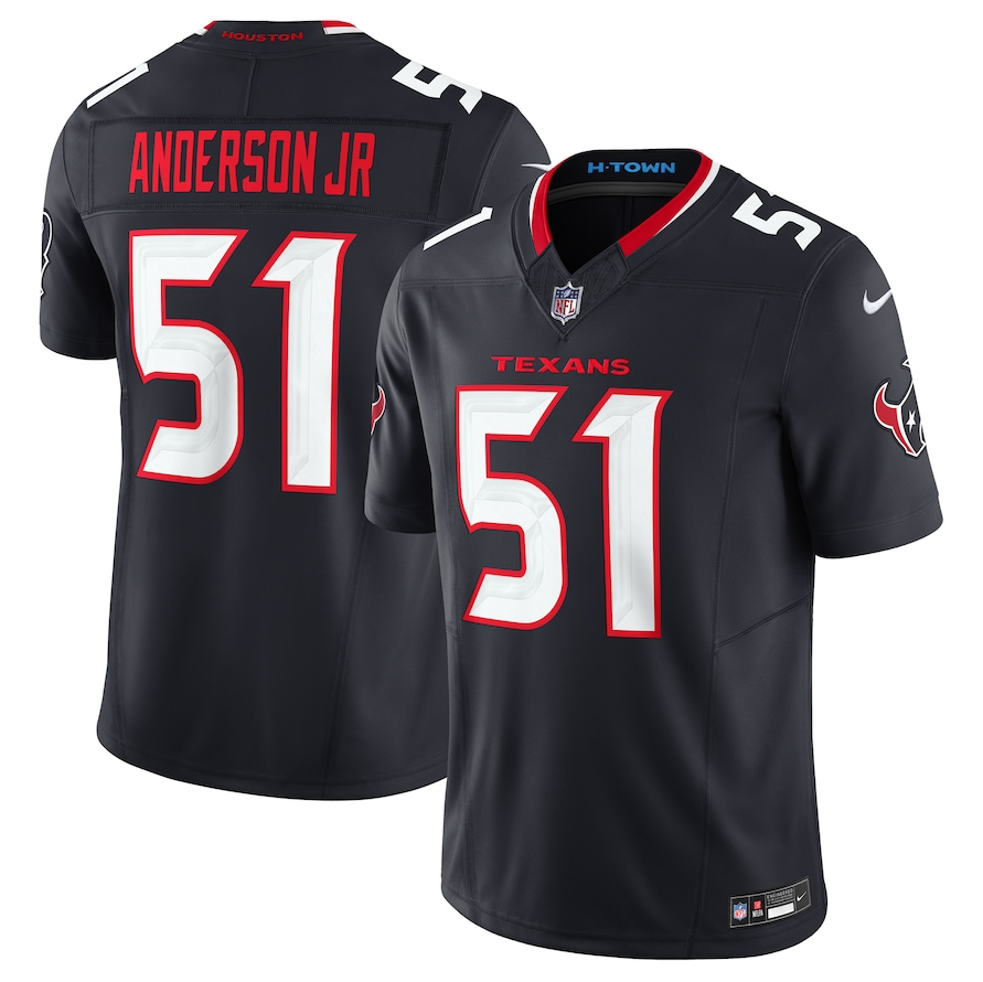 Camisa NFL Houston Texans Vapor F.U.S.E. Limited Jersey Azul Marinho - Imagem 2