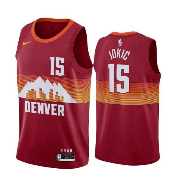 Regata NBA Denver Nuggets Edition 20/21 Authentic Jokic 15