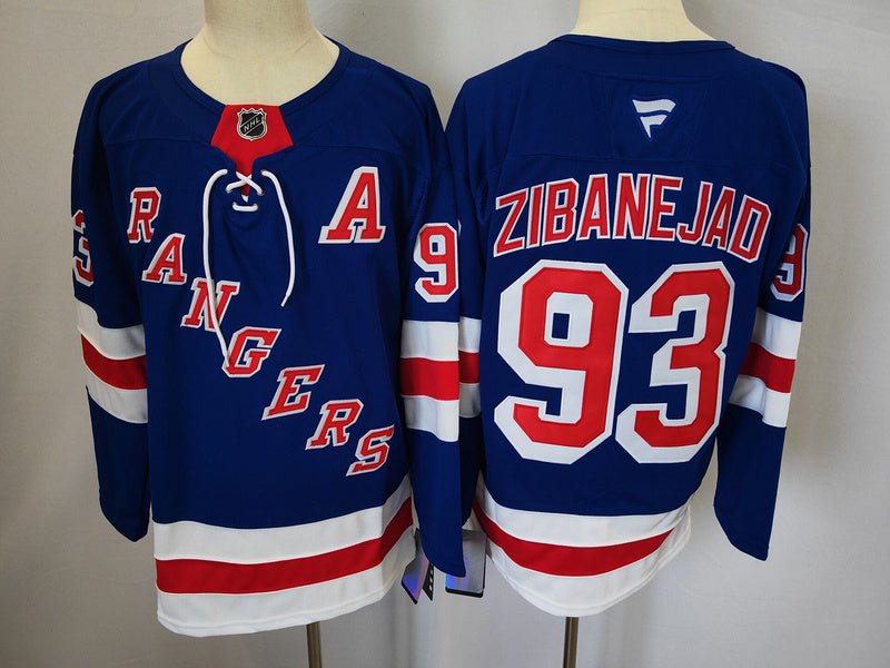 Camisa NHL New York Rangers Jersey Azul - Imagem 2