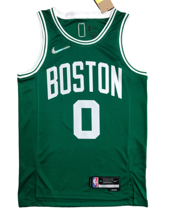 Regata NBA Boston Celtics 75 Anniversary Authentic Tatum 0 - Verde