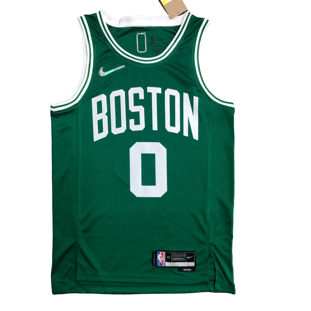 Regata NBA Boston Celtics 75 Anniversary Authentic Tatum 0 - Verde