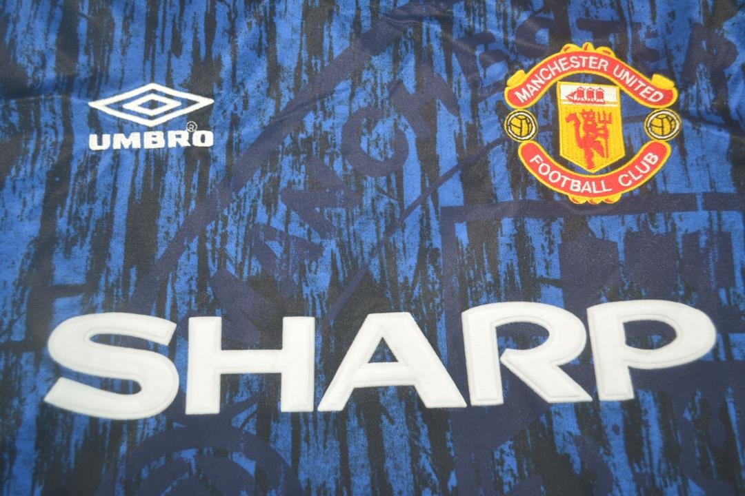Camisa Manchester United Manga Longa 92/93 - Versão Retrô "Giggs" Nº 11 - Imagem 4