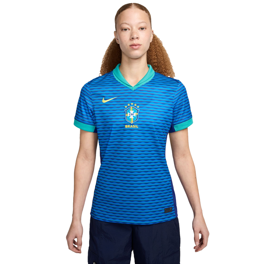 Camisa Feminina Da Seleção Brasileira 2024 Away Stadium