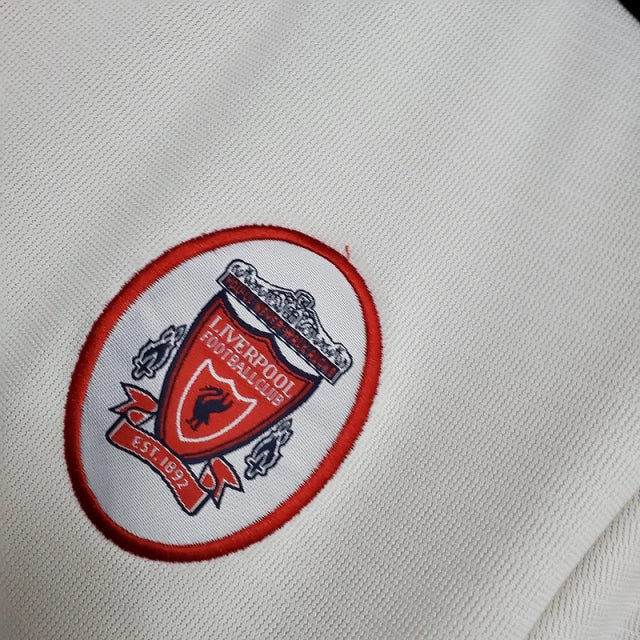 Camisa Liverpool Retrô 1998/1999 Branca - - Imagem 3