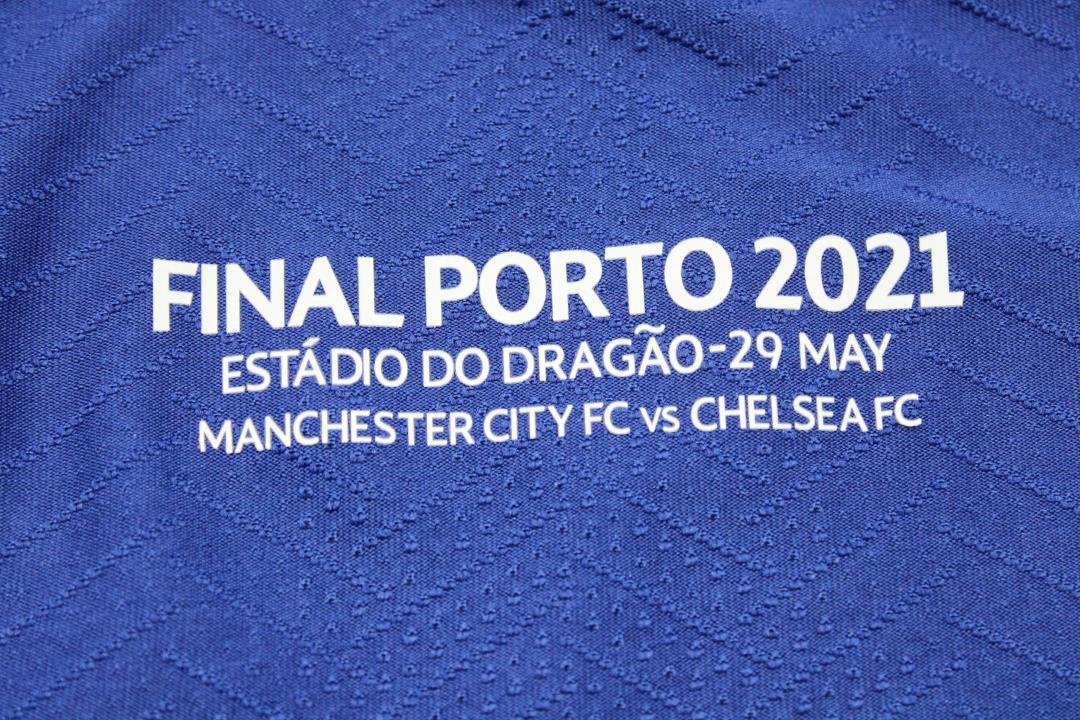 Camisa Chelsea UCL Final 20/21 - Versão Retrô "Kanté" Nº 7 - Imagem 8