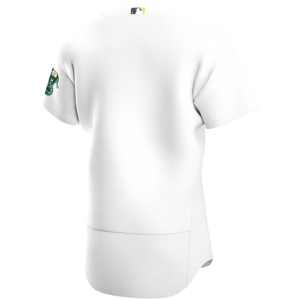 Camisa MLB Oakland Athletics Jersey Branca Authentic - Imagem 3
